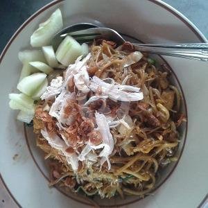 Sate Ayam menu Bakmi Jowo Pak Ambon, Gajah Timur Dalam 2