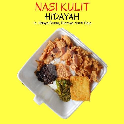 Nasi Kulit + Telor Dadar Crispy (Tanpa Air Mineral) menu Nasi Kulit Hidayah Seturan