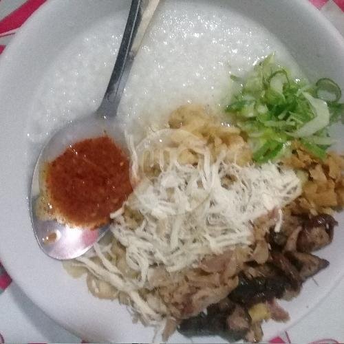 1/2 porsi Bubur Ayam Biasa menu Bubur Ayam Biasa Malam, Cihideung