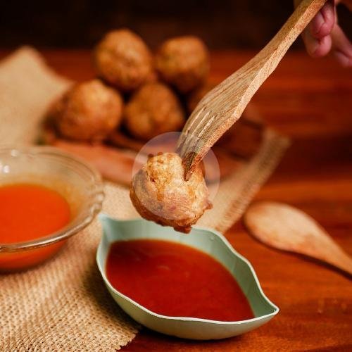 Pangsit Basah Isi Daging menu Bakso Bray, Cikini