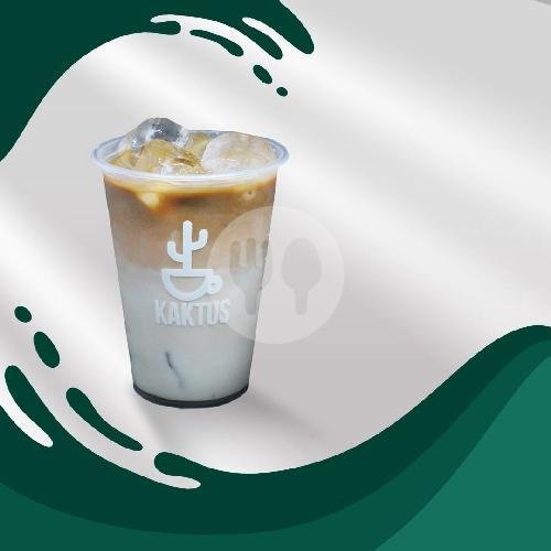 Kopi Susu Kaktus menu Kaktus Coffee Place, Gondang Raya
