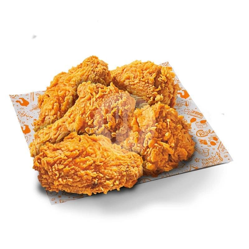 3 Chicken Wings Spicy Sauce ð¶ð¶ menu Popeyes Chicken, Bintaro Emerald