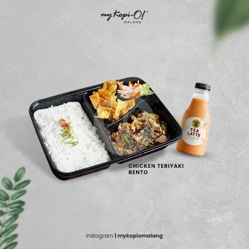 Chicken Teriyaki Bento + Latte 250 ml menu My Kopi-O Indonesian Bistro Malang