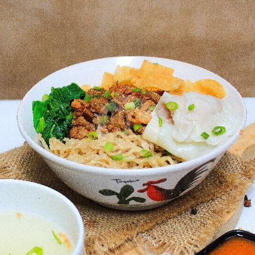 Mie Ayam Bakso Pangsit Komplit menu Kopi Nusa, Mie Ayam Nusa & Angkringan, Cipayung
