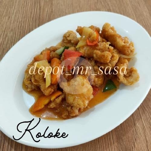 Udang Cabe Garam menu Depot Mr Sasa, Tenggilis Mejoyo