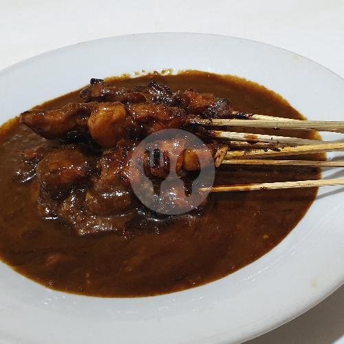 Nasi Putih menu Sate Salamun, Pasar Kranji