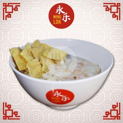 Bubur Udang menu Winglok Hongkong Dimsum, Cilandak
