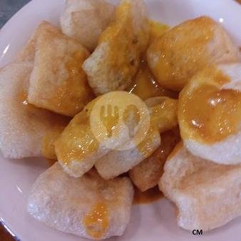 Nasi Rames Gulai Tunjang / Kikil menu RM Padang Mekar Jaya, Mampang Prapatan