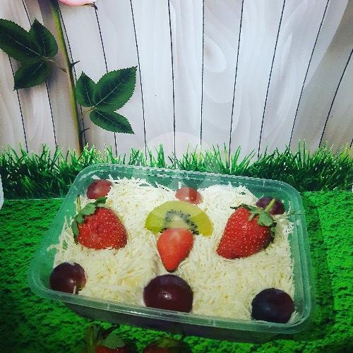 Salad Buah Kotak Size 750ml menu Salad Buah dan Es Jelly Kudew, Kemayoran