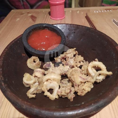 Es Teh menu Samcow Ayam Lele, Sambel Nila Udang Cumi Sedayu