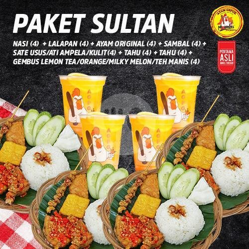 Special Annive 1 menu Ayam Gepuk Pak Gembus, Kayu Manis