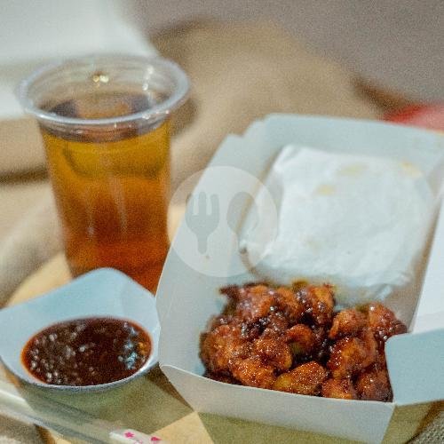 Karage Sweet Spicy + Teh (PPT 1) menu CiX Kitchen, Trunojoyo