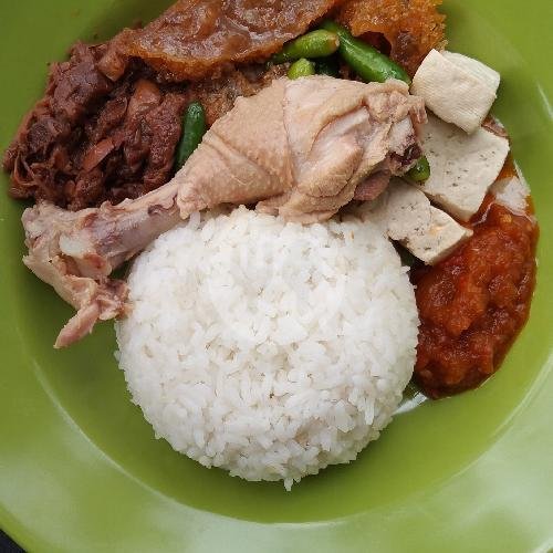 Nasi Komplit + Ayam + Telur menu Nasi Gudeg Dan Ayam Goreng Supratman, Jamuju