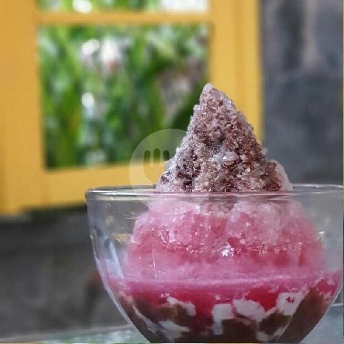 Es Kacang Merah menu Pempek 99 Bahagia, Lemahwungkuk