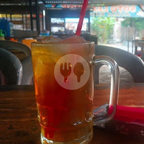 Nasi menu Soto Lenthok Ayam Kampung Tembi