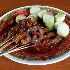 Sate Kambing + Nasi menu Sate Madura Pak Zainal, Geger Kalong