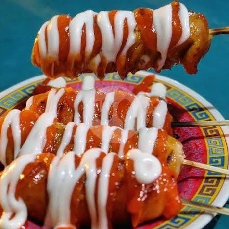 Sosis Bakar Sedang menu Seblok Endolita (Seblak Cilok), Kebon Kopi