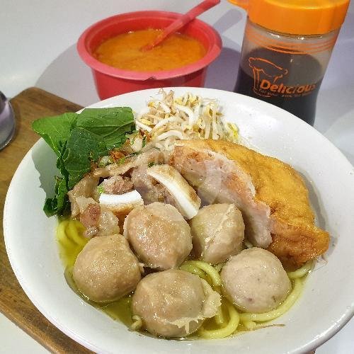 Bakso Polos + Indomie menu Bakso Pakde Joe, Jl. Patal Senayan Raya