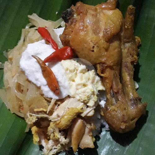 Nasi Liwet Suwir KEPALA menu Nasi Liwet Bu Enjang, Kyai Mojo
