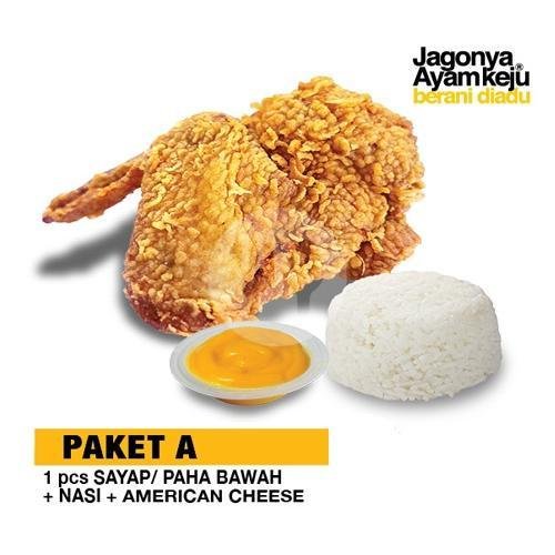 Paket 1 menu Cheese Chicken, Cidodol