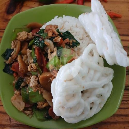 Nasi Gila + Telor Ceplok / Dadar menu Seblak Jeletot Dan Lumpia Basah, Mojolangu