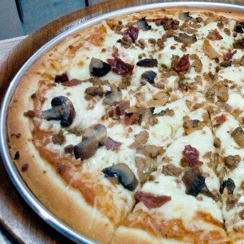 Pizza Tuna Melt Reguler menu EJ Enjoy Pizza, ETC Wiyung