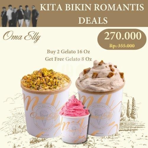 Hampers - Gelato Gift Box menu Oma Elly Gelato, Grand Indonesia