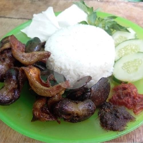 Jeroan Bumbu Bebek menu Nasi Bebek Warung Barokah, Alon-Alon Contong