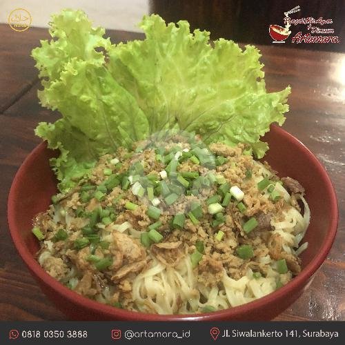 Mie Ayam menu Artamara Pangsit Mie & Dimsun, Siwalankerto