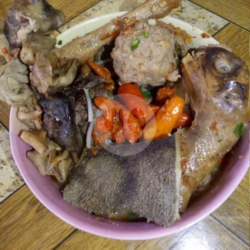 Bakso Jeroan Kuah Original Spesial menu Bakso Kuah Pedas Goyang Lidah, Pakis