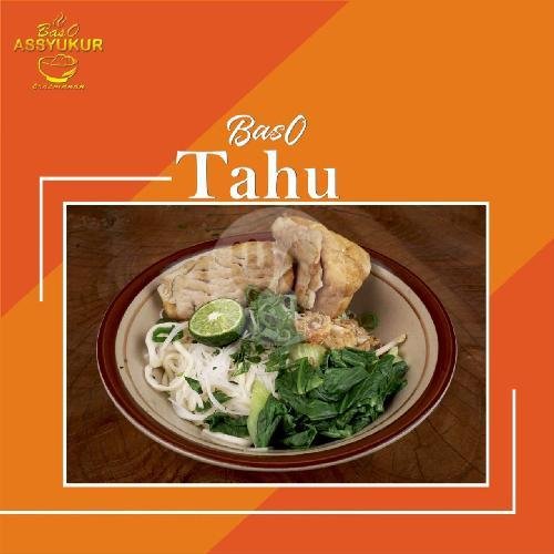 Ceker Ayam Lunak menu Mie Baso As-Syukur Bunderan Gobras