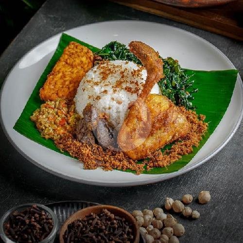 Salmon Teriyaki Set menu Ibu Jari Indonesia, Tanah Abang