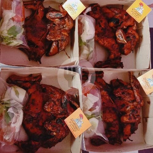 Ingkung Bakar Nyuss menu Ayam Bakar Pak Ulus, Ngemplak