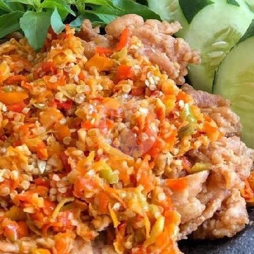 2X ayam geprek dada / ph atas menu Kiana Food, Jalan genteng Langensari Sukaraja
