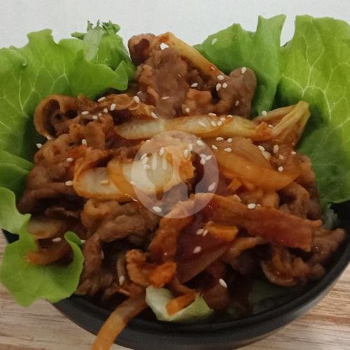 Nasi US Beef Honeysoy Mozarella menu Shabu Hen Semarang, Tembalang