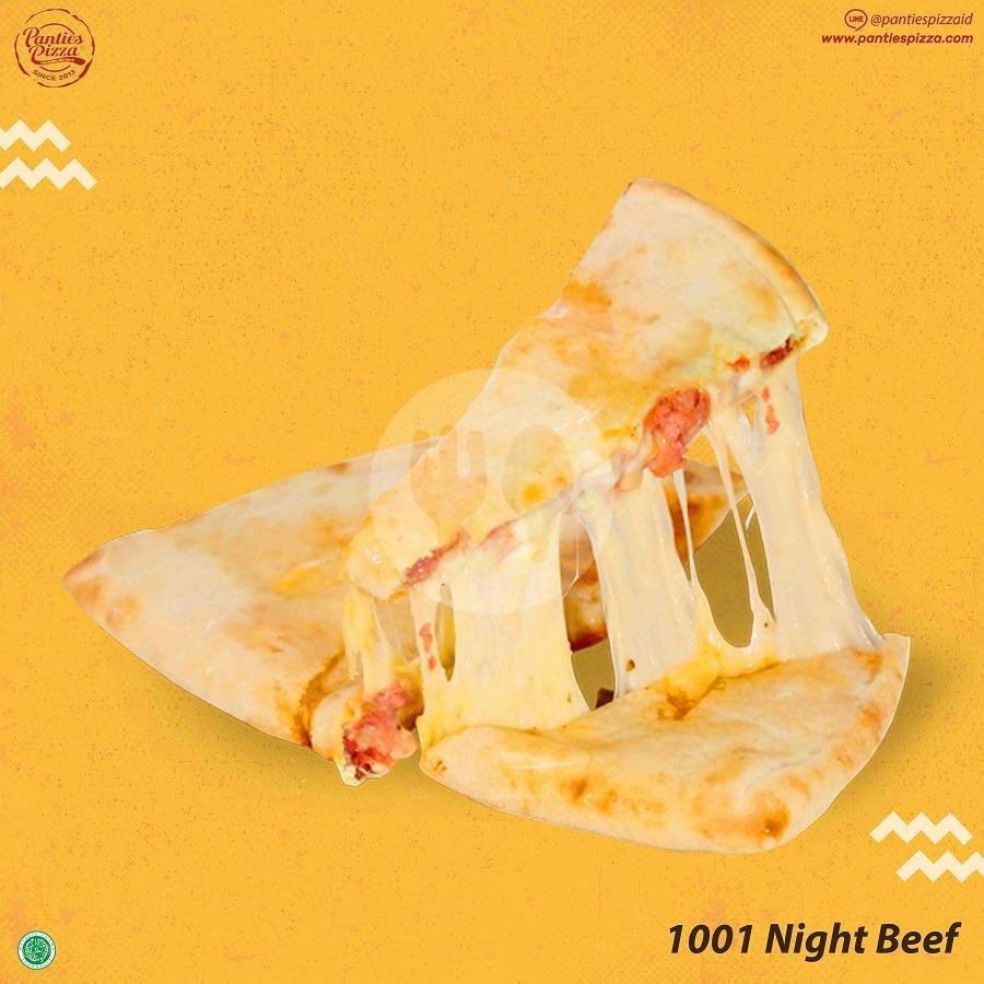 1001 Nights Beef menu Panties Pizza, Soragan