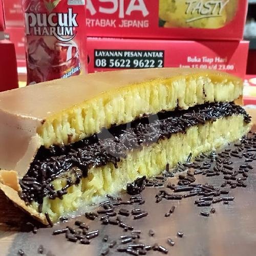 Martabak Manis Campur (Kacang Coklat) menu Asia Martabak Jepang, Antapani