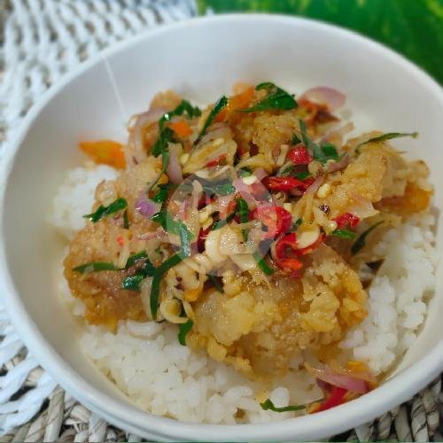 Rice Bowl Tahu Crispy Sambel Matah menu Kopi Sembilan, Pogung Kidul