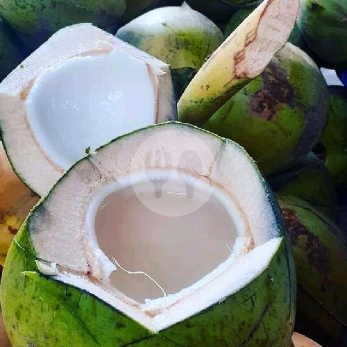 Kelapa Muda Murni + Gula Jawa Asli ( cup jumbo ) menu Kelapa Muda Murni, Pogung Lor