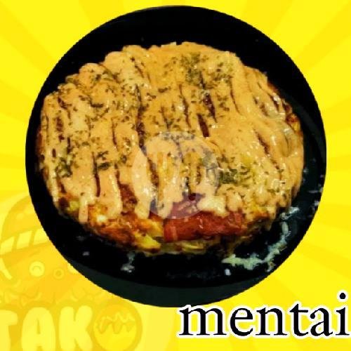 ISi 10 BOLA MIX TOPING menu Tako Takoyaki, Gegerkalong Girang