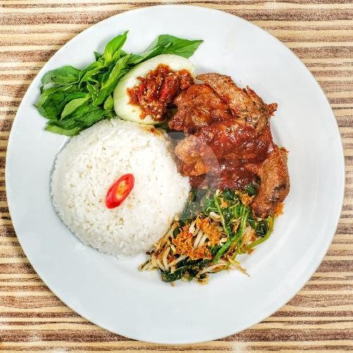 Bakwan Penyet menu Warung Bu Kris, Kayoon