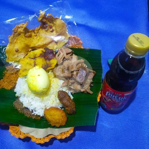 Nasi Bhuk MIX Lauk Paru+Lauk Telor Ceplok menu Nasi Buk Madura Barokah, Jodipan