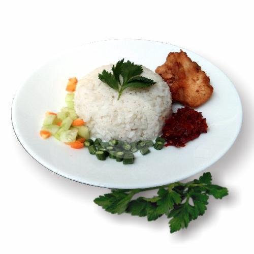 Paket Tumis Ikan Asin Bidadari menu Kedai Rakyat, Merjosari