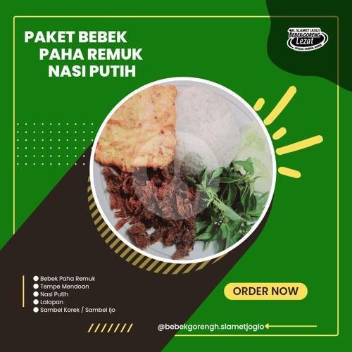 Paket Ayam Goreng menu Bebek Goreng H. Slamet (Asli) Kartosuro, Bendungan Hilir