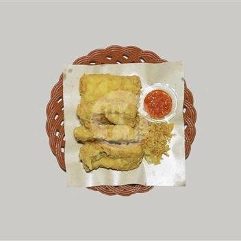 Tempe Kremes menu Ayam Goreng Kremes Mak Yek, Soekarno Hatta