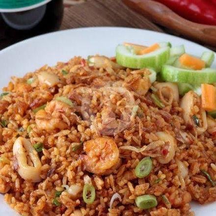 Nasi Goreng Seafood Spesial menu Nasi Goreng Samdiyah, Cipayung