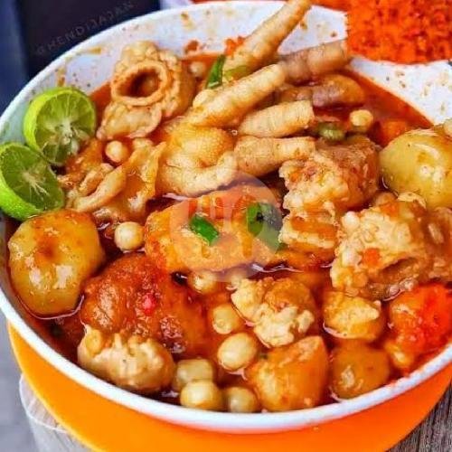 Baso Aci Tulang Ayam(BACITUL) menu Seblak Mercon Neng Zahra, Tegalgondo