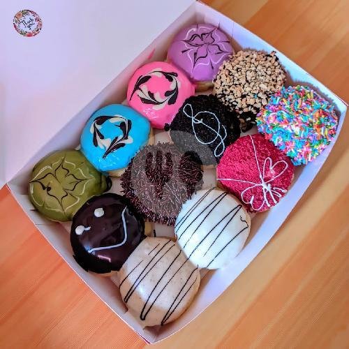 Donat imut - 1 Lusin menu Donat cantik i-kiss