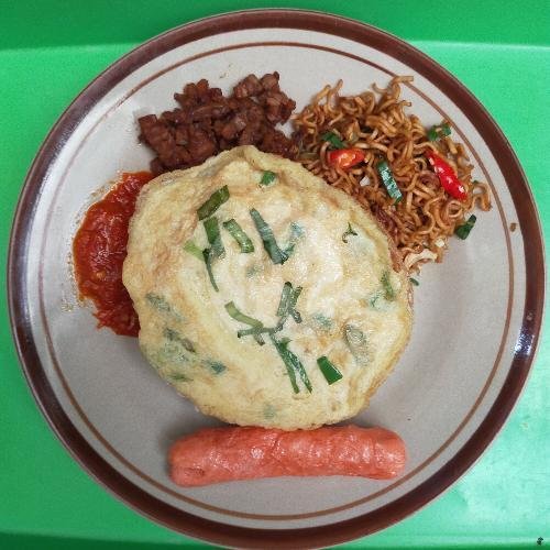 Nasi Orak Arik Dadar/Ceplok menu Warkop ADD, Buahbatu