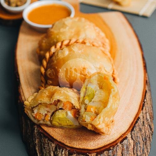 BuburTelur1 / 2Porsi menu Bubur Ayam Monas Acung, Raden Patah